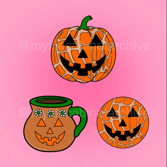 Halloween Café Y Pan (2) SVG + PNG