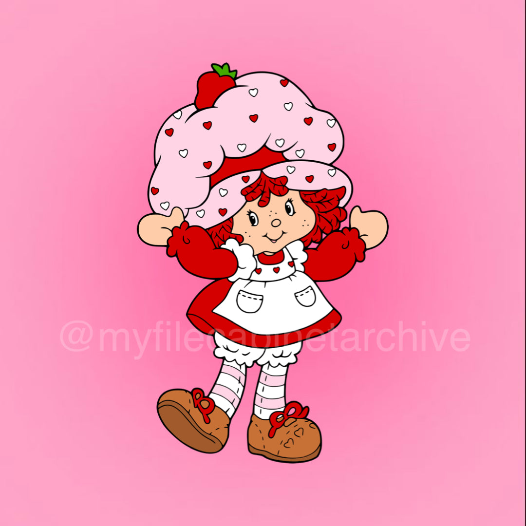 Strawberry Shortcake SVG + PNG