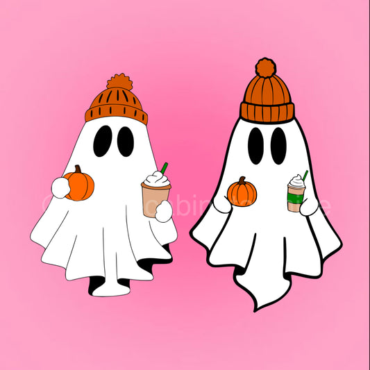 Cozy Fall Ghost (2) SVG + PNG