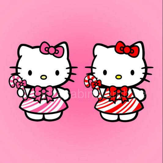 Hello Kitty Peppermint (2) SVG + PNG