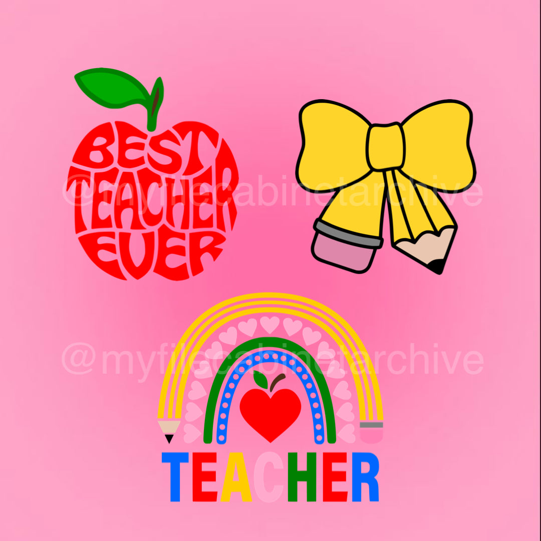 Best Teacher Ever (3) SVG + PNG