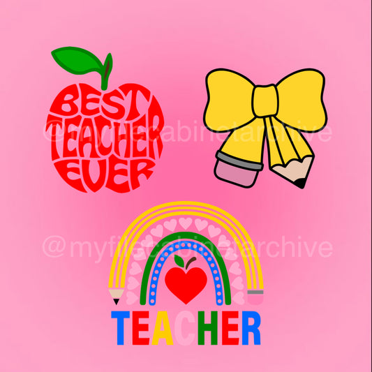 Best Teacher Ever (3) SVG + PNG
