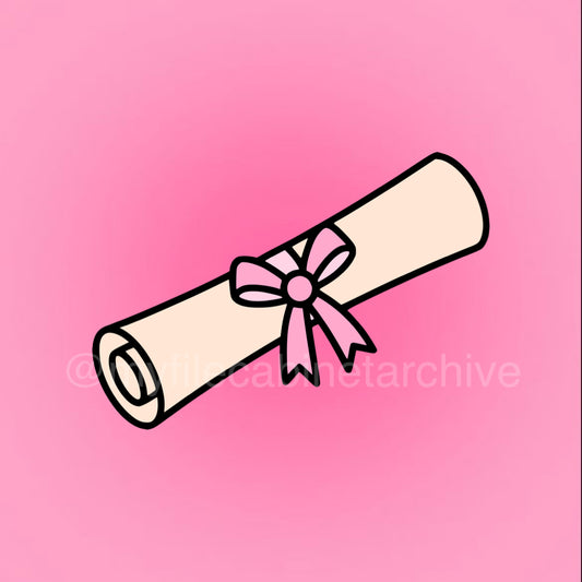 Bow Diploma SVG + PNG