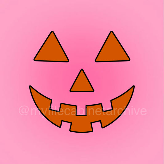 Pumpkin Face SVG + PNG
