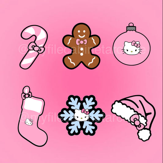 HK Christmas Icons (6) SVG + PNG