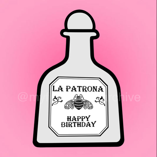 La Patrona Shaker Style SVG + PNG