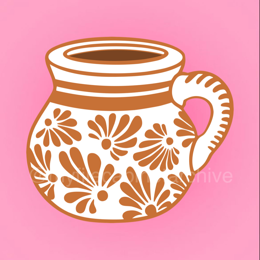 Talavera Mug SVG + PNG