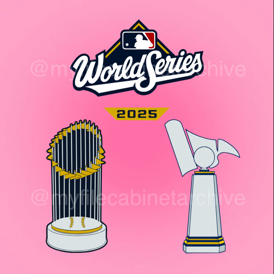 MLB World Series (3) SVG + PNG
