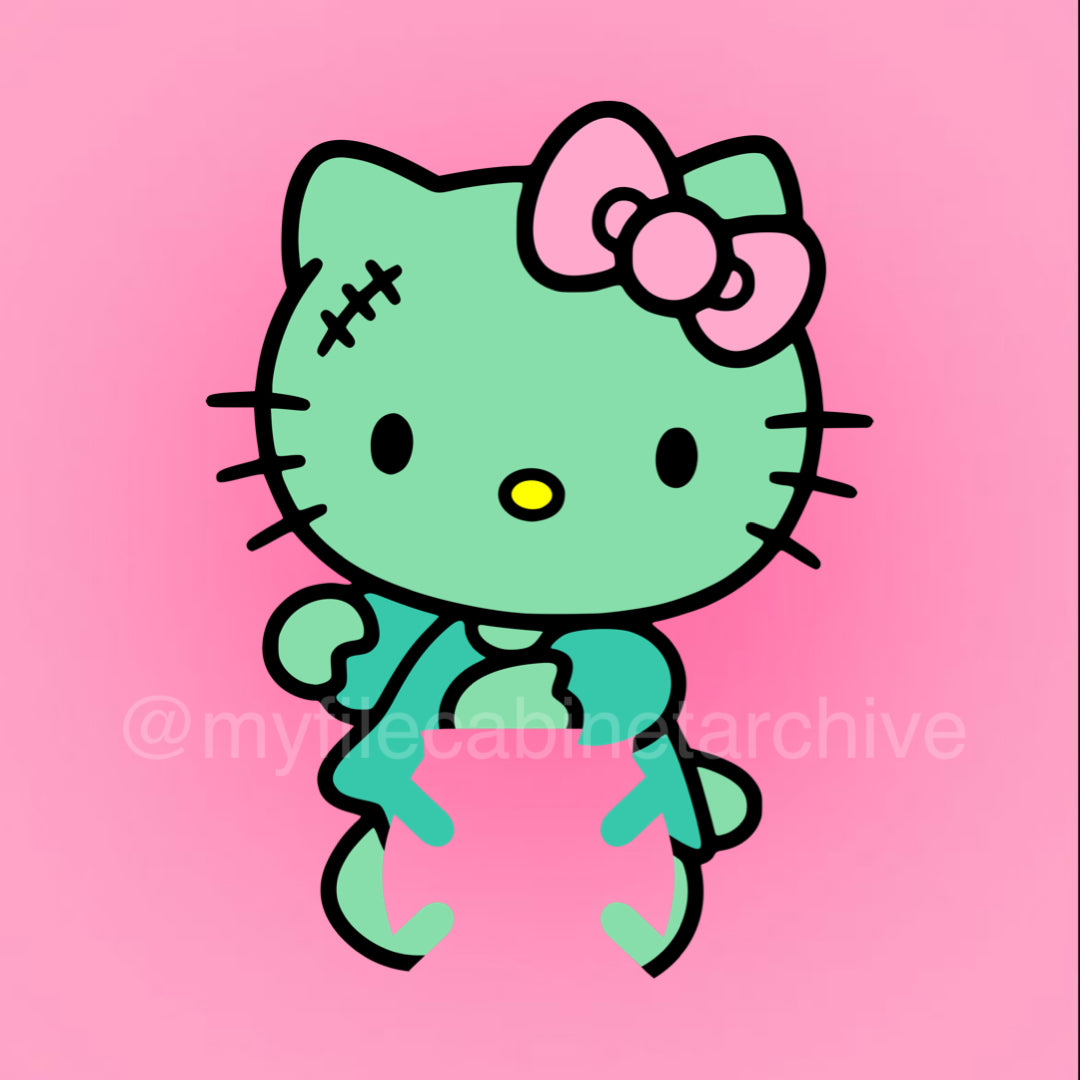 HK Frankenstein Buzzball Holder SVG
