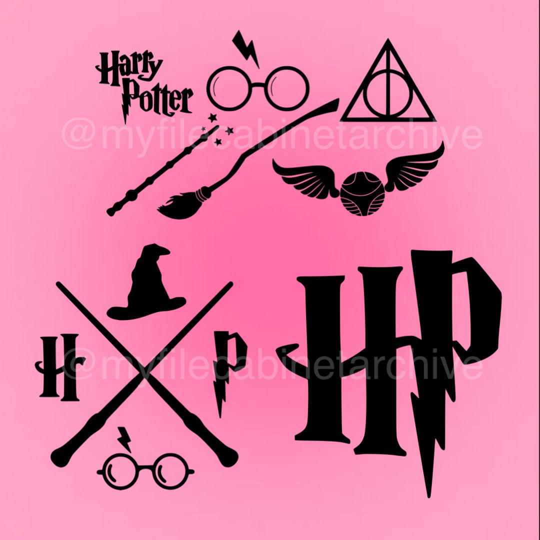 Harry Potter SVG + PNG