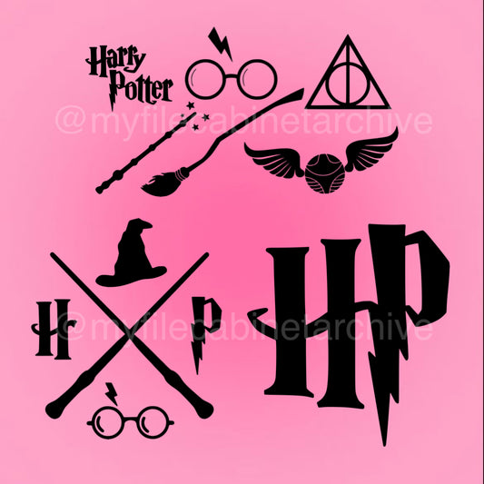 Harry Potter SVG + PNG