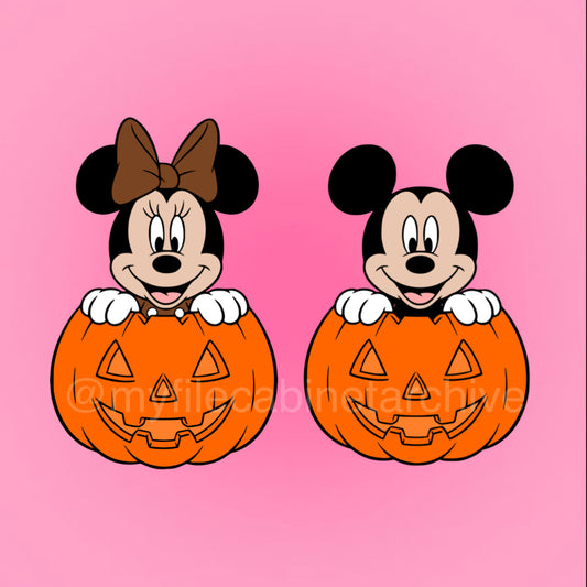 Mouse In Pumpkin (2) SVG + PNG
