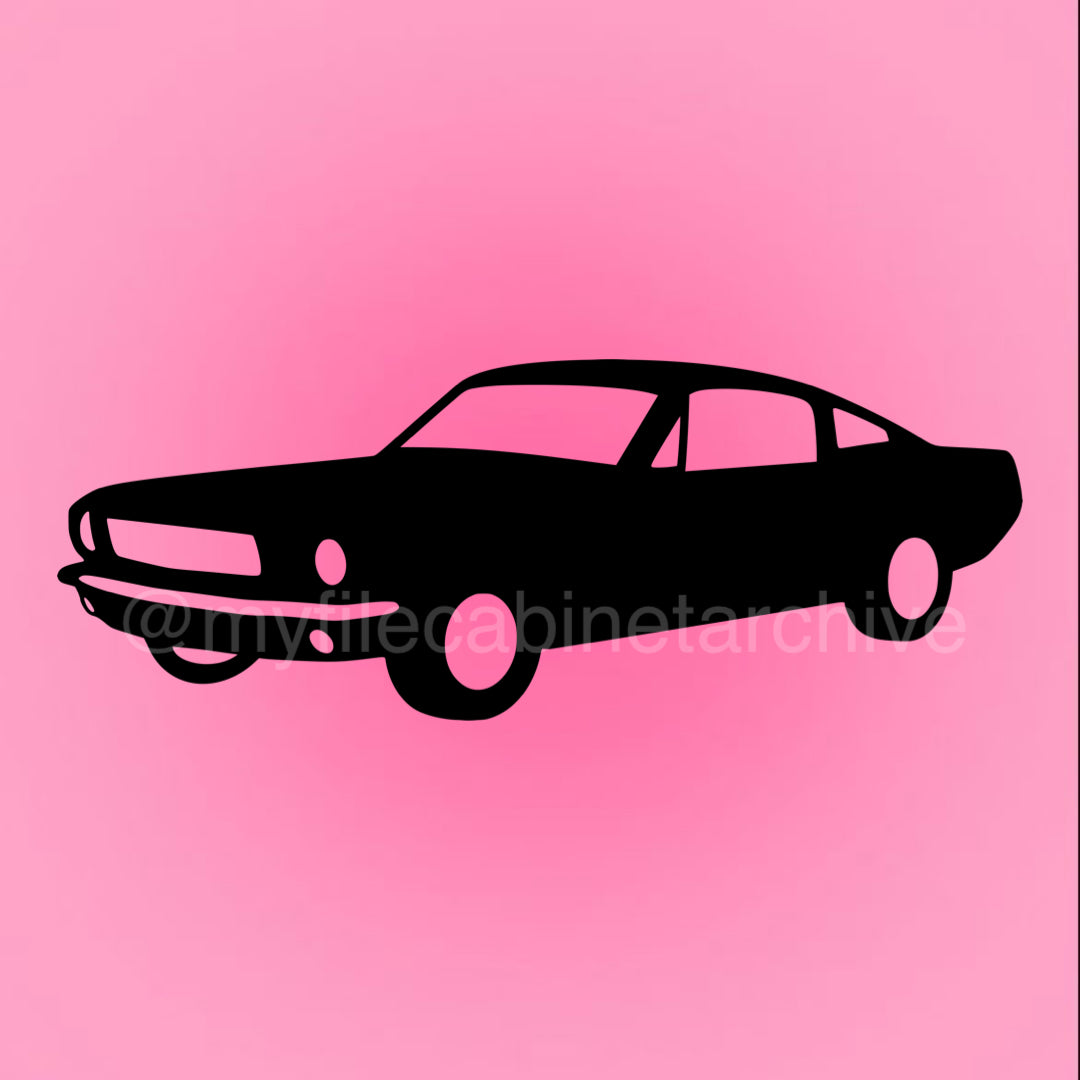 Older Mustang SVG + PNG