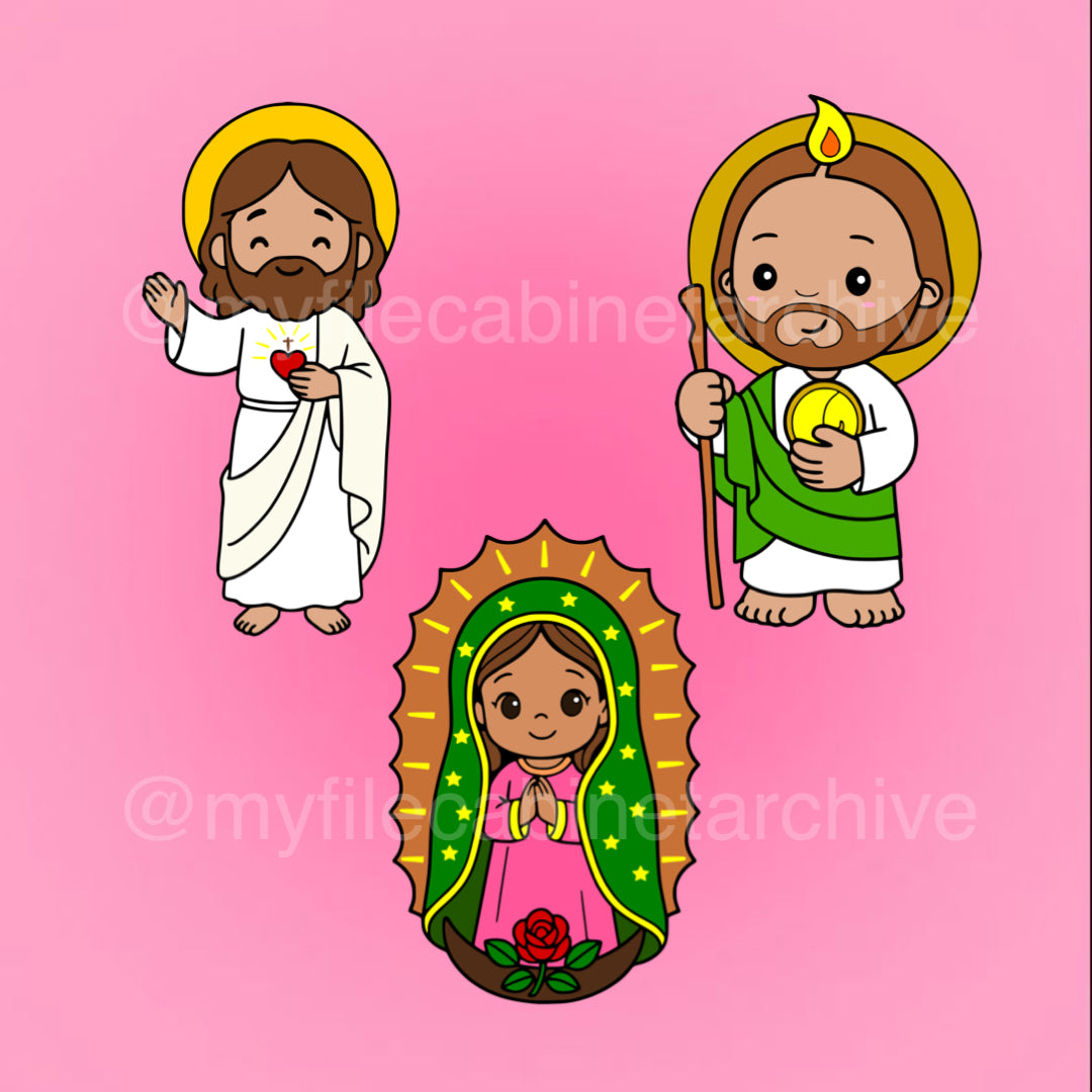Religion Characters (3) SVG + PNG