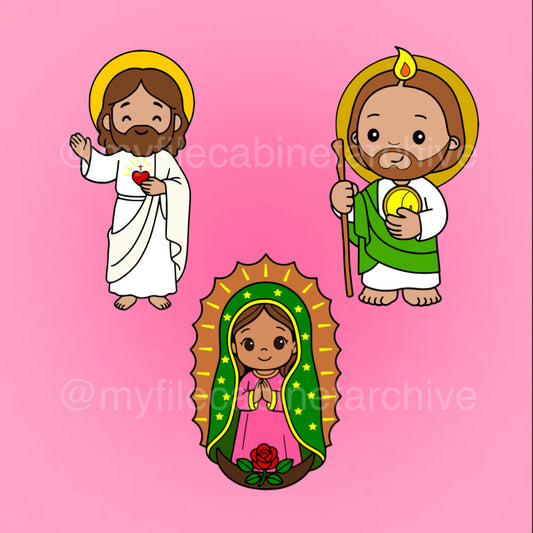 Religion Characters (3) SVG + PNG