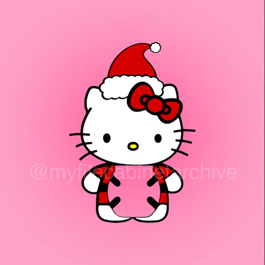 HK Santa Buzzball Holder SVG