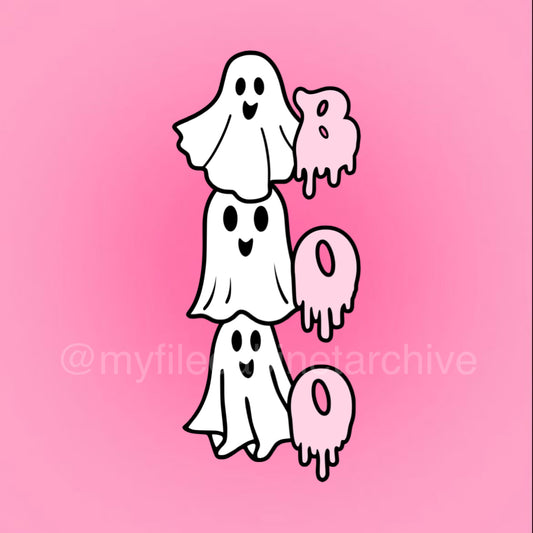 Boo Ghost SVG + PNG