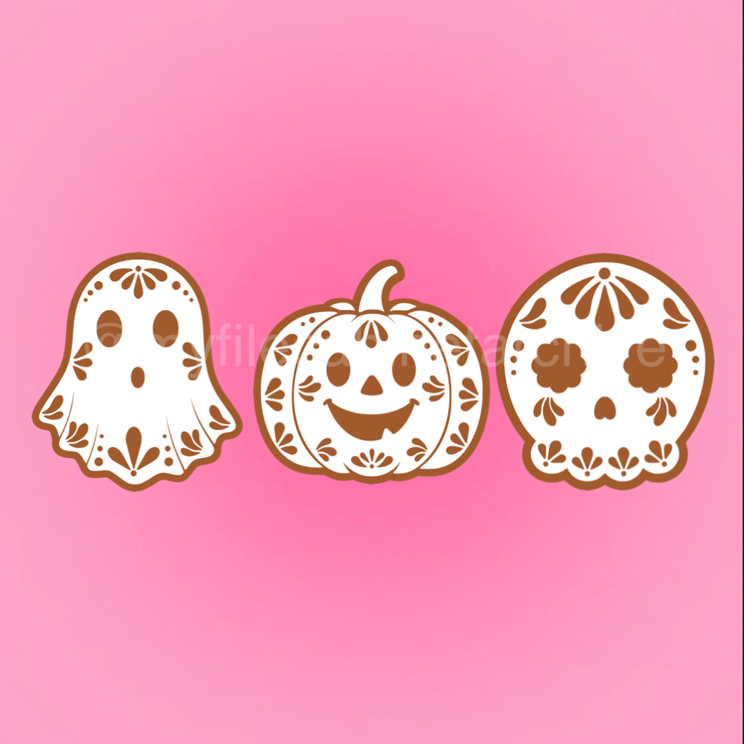 Talavera Halloween (3) SVG + PNG