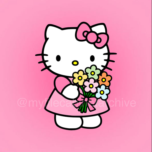 HK With Bouquet SVG + PNG