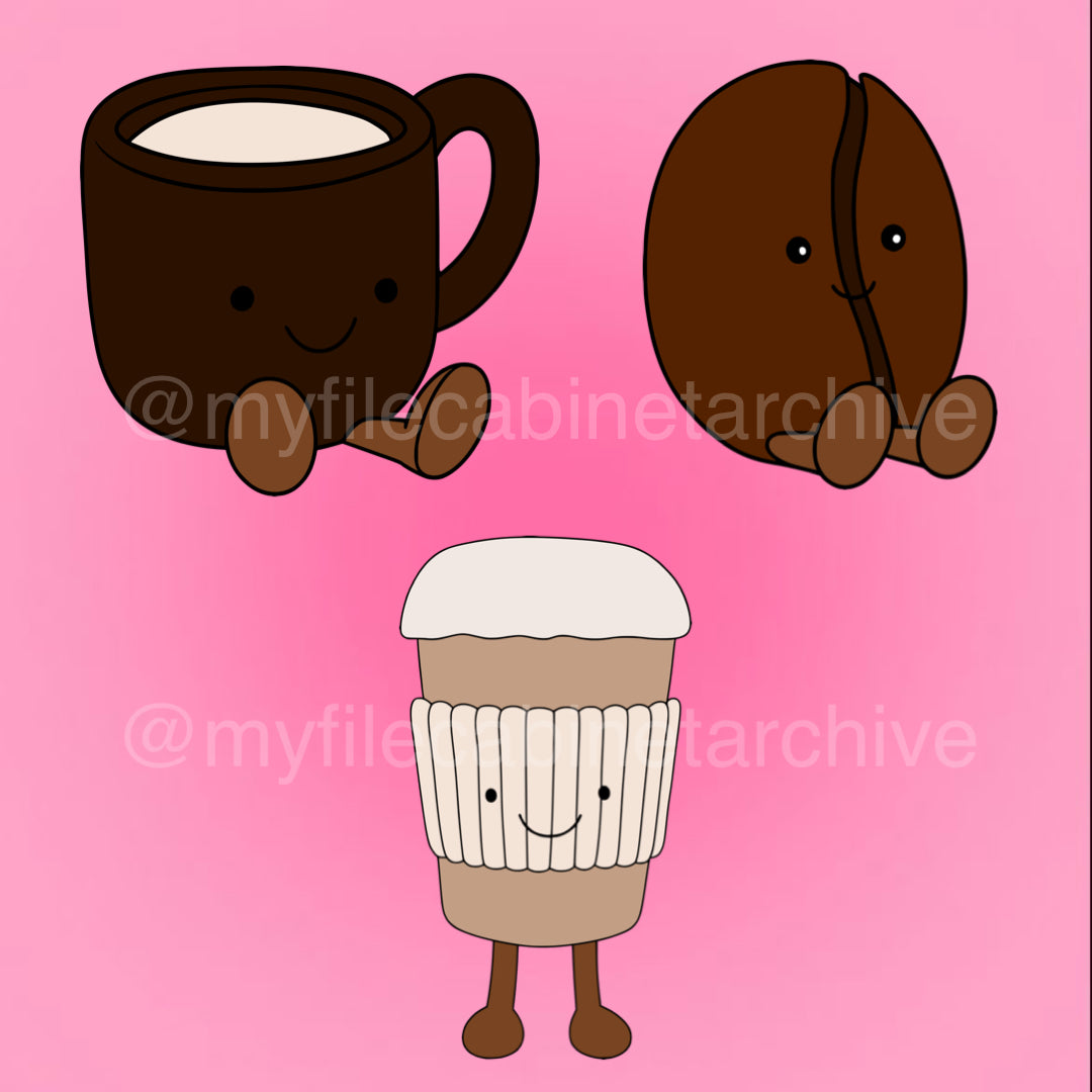 Coffee Jellycat (3) SVG + PNG