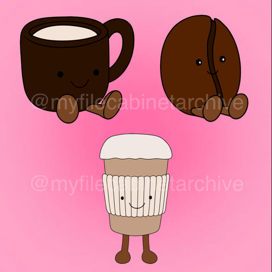 Coffee Jellycat (3) SVG + PNG