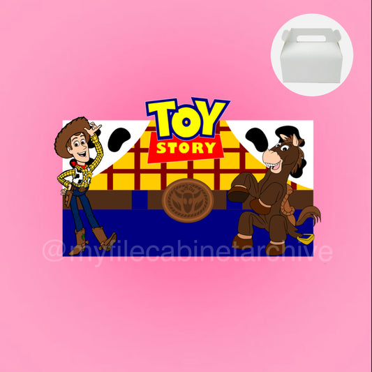 Toy Story Woody Box (5) SVG + PNG