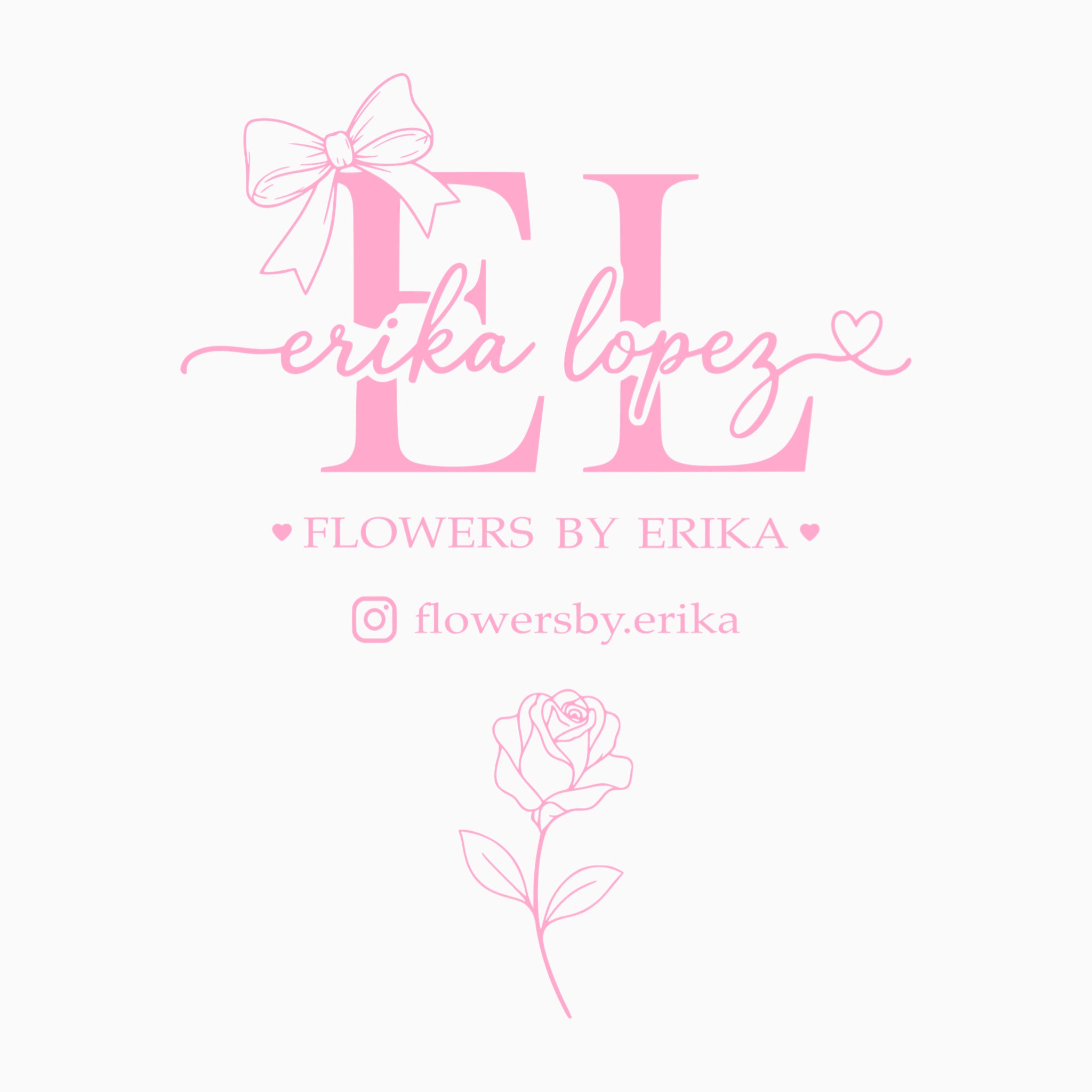 Flowers By Erika Logo SVG + PNG – My File Cabinet Archive