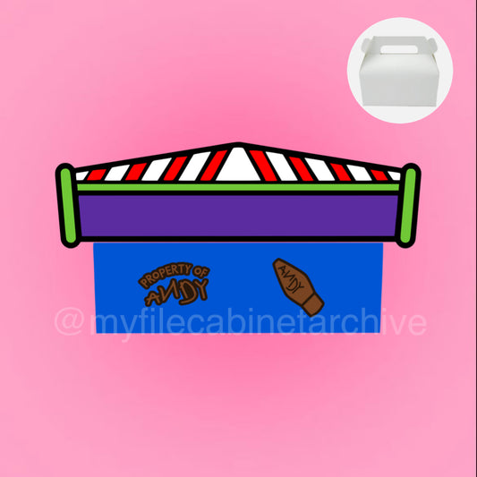 Buzz Lightyear Goodie Box SVG + PNG