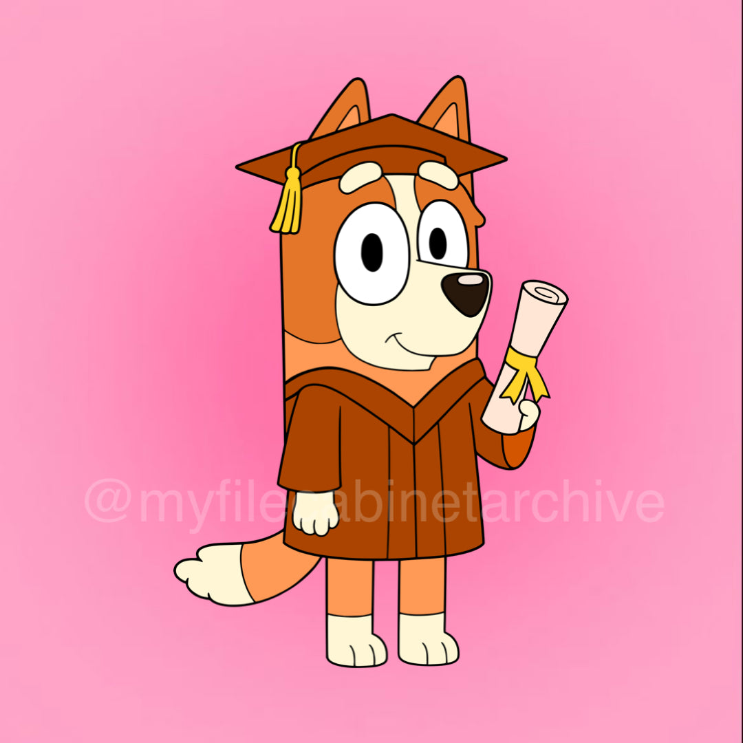Bingo Graduate SVG + PNG