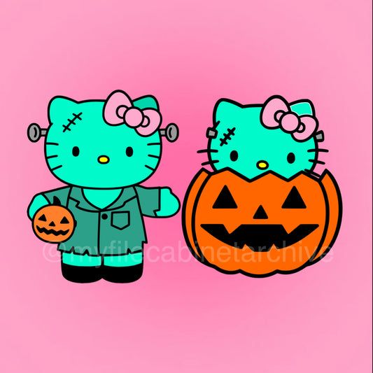 HK Frankenstein Pumpkin (2) SVG + PNG