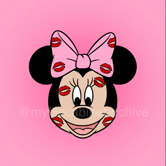 Minnie Mouse Kisses SVG + PNG