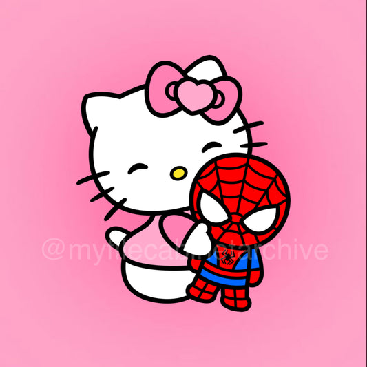 HK Holding Spiderman Plush SVG + PNG