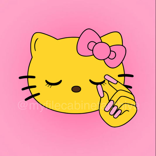 HK Clock It Emoji SVG + PNG