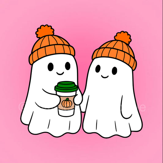 Ghost Fallin For You SVG + PNG