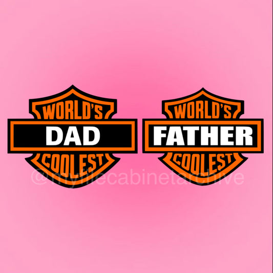 Harley Davidson Fathers Day (2) SVG + PNG
