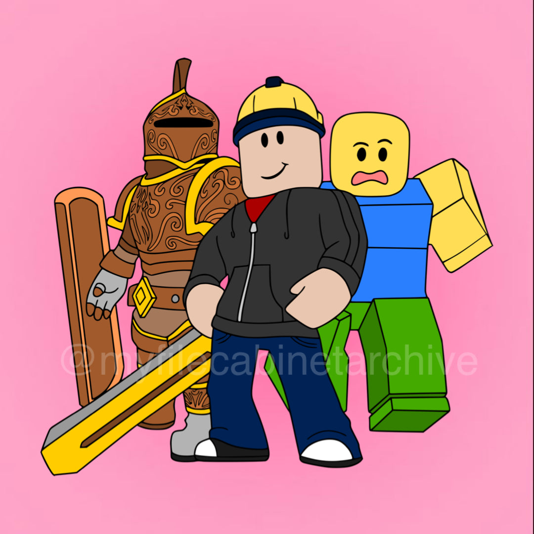 Roblox Characters SVG + PNG
