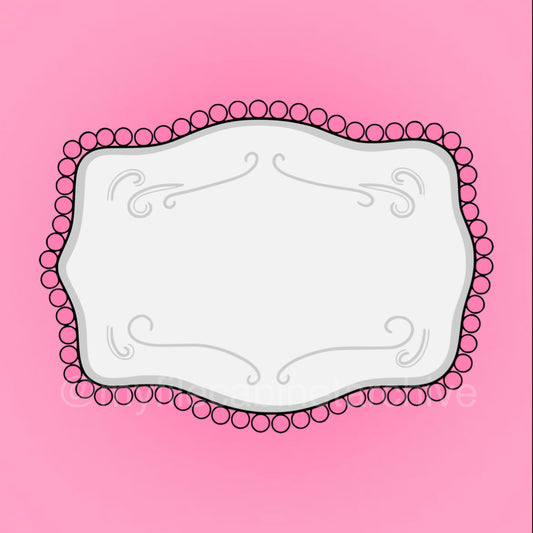 Western Belt Buckle SVG + PNG