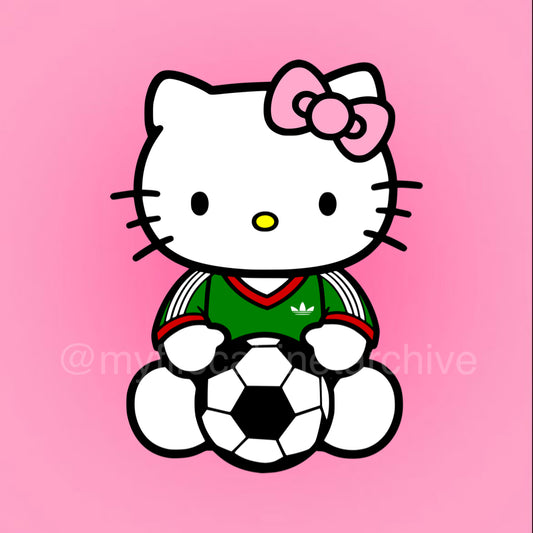 Hello Kitty Soccer Jersey SVG + PNG