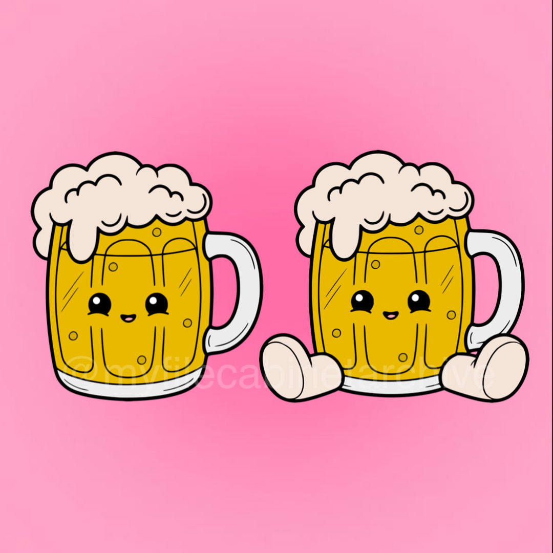 Beer Character (2) SVG + PNG