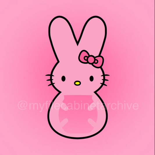 HK Peep Buzzball Holder SVG