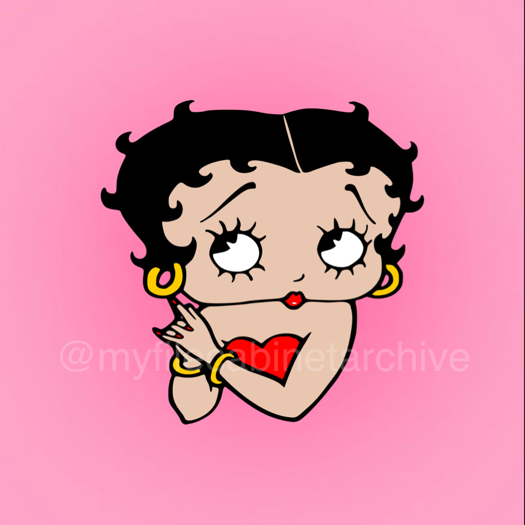 Boop Icon Betty Boop SVG + PNG – My File Cabinet Archive