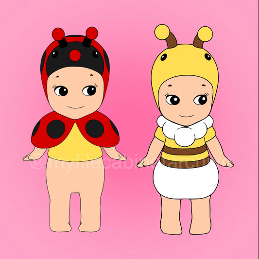 Sonny Angel Bug World Series (2) SVG + PNG