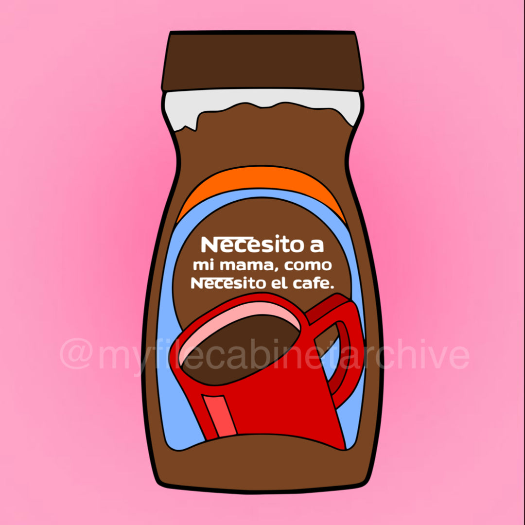 Mothers Day Nescafe SVG + PNG