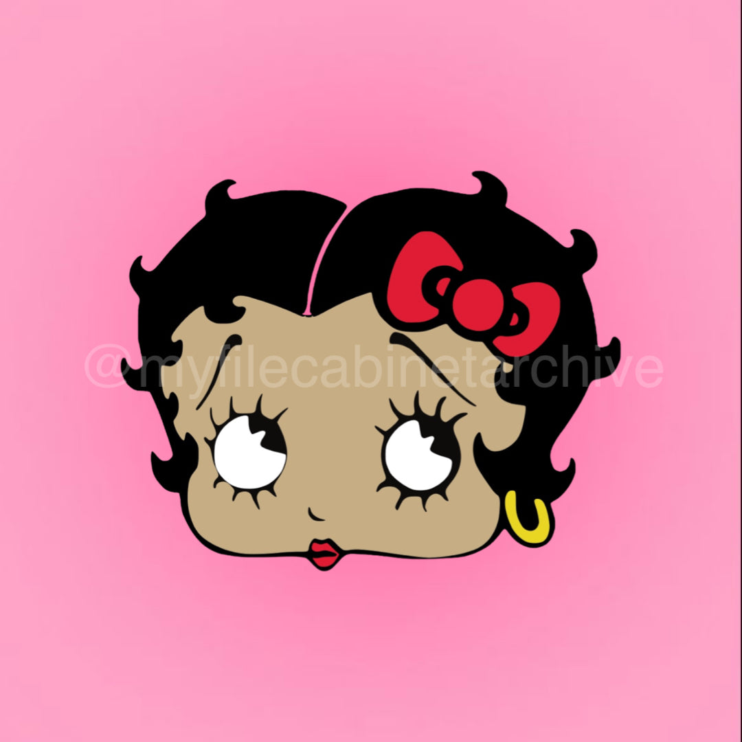 HK Betty Boop SVG + PNG