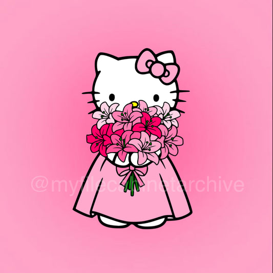 HK Floral Bouquet SVG + PNG