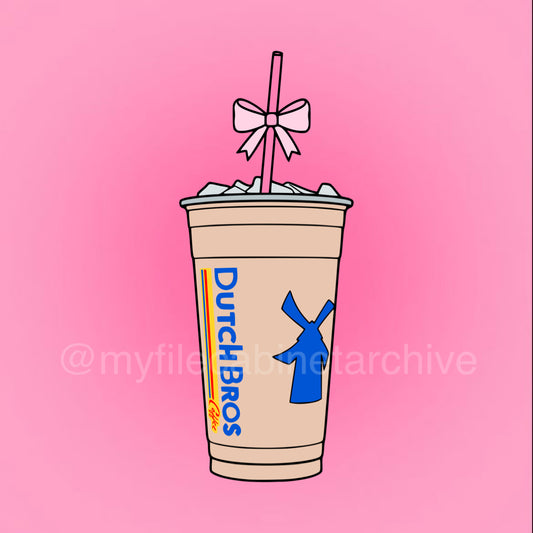 Dutch Bros Drink SVG + PNG