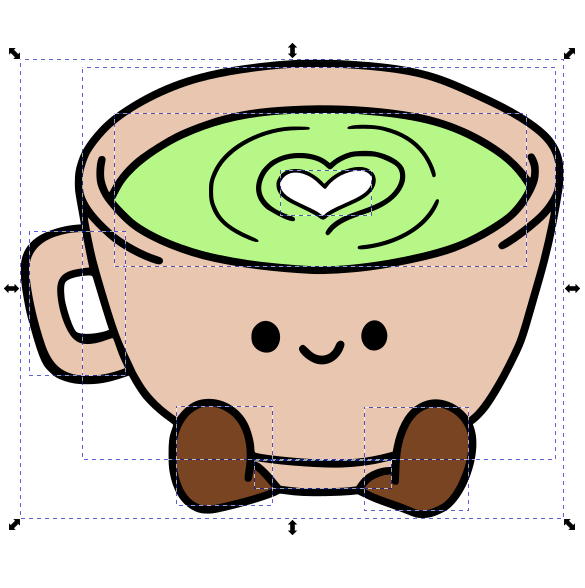 Matcha & Whisk Character (2) SVG + PNG