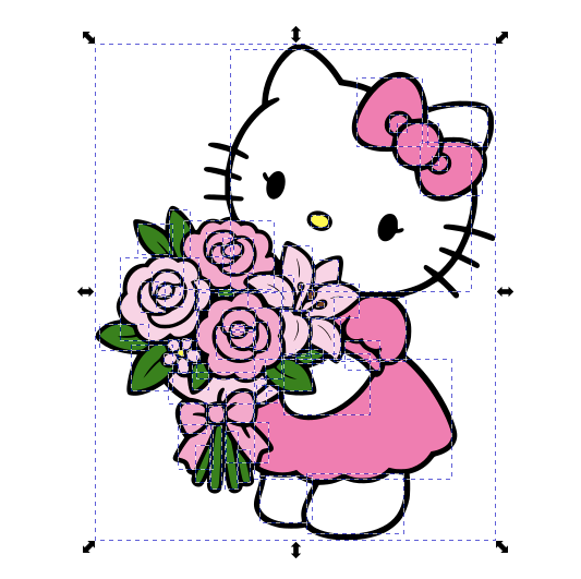 Kitty Bouquet SVG + PNG