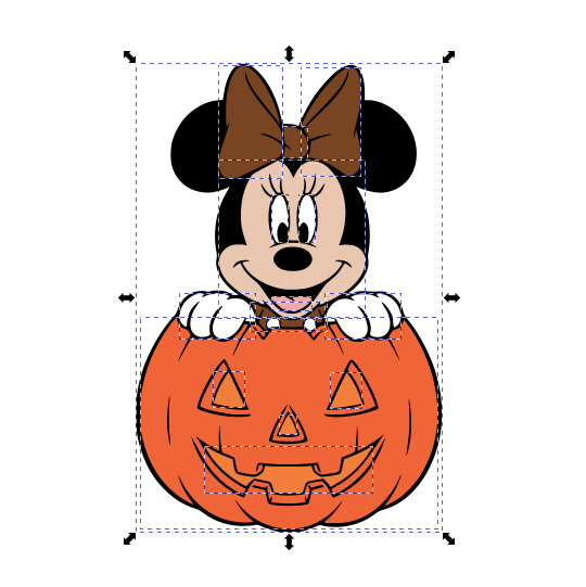 Mouse In Pumpkin (2) SVG + PNG