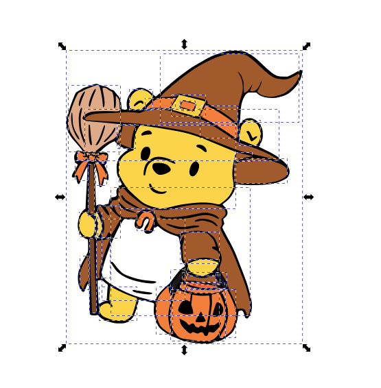 Baby Pooh Costumes (2) SVG + PNG